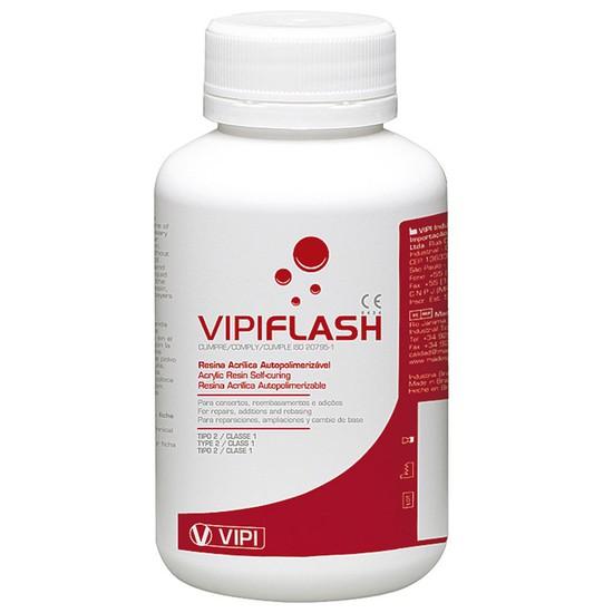 Resina Acrílica Autopolimerizável Vipi Flash Pó Rosa 225g - Vipi