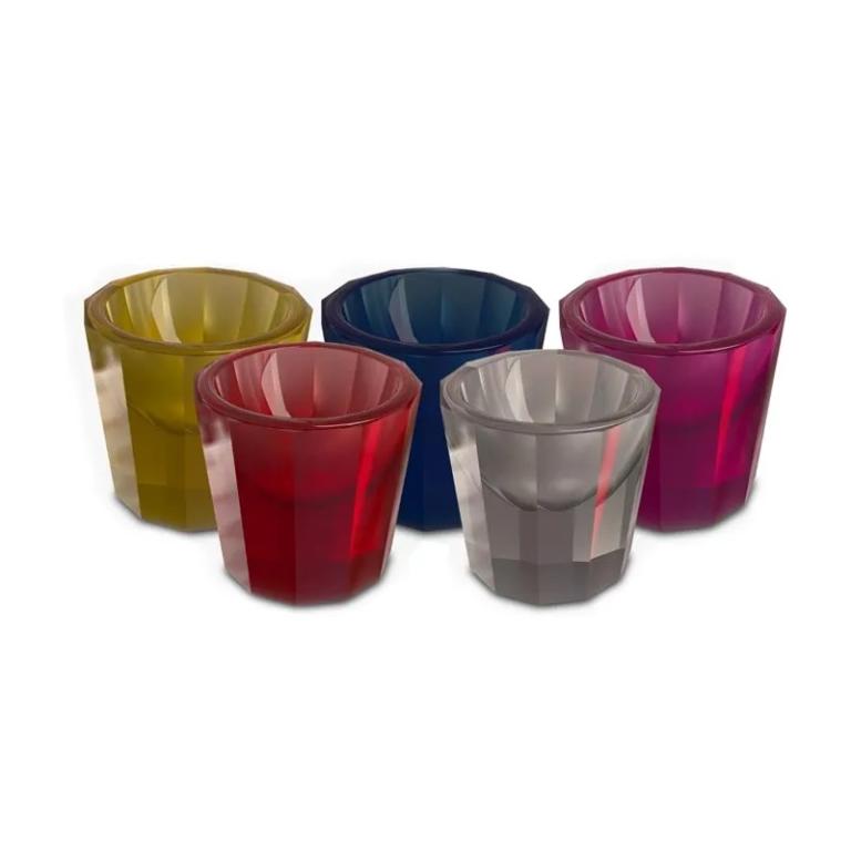 Pote Dappen Vidro Colorido - AF do Brasil