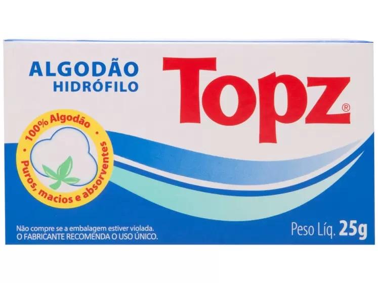 Algodão Hidrófilo  Topz  - 25G