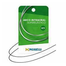 Arco NiTi Superelástico Medio Retangular 018x025 - Morelli