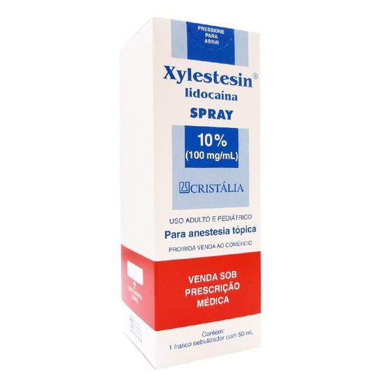 Anestésico Tópico Xylestesin 10% Spray - Cristália