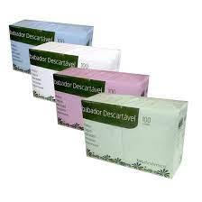 Babador Impermeável Colorido-100uns- Biodinâmica