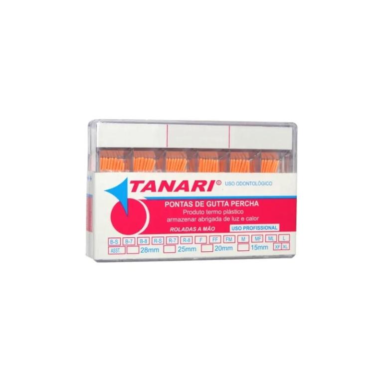 Pontas de Guta Percha Acessórias Large 28mm - Tanari