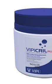 Resina Acrílica Vipi Cril Plus Pó Rosa Médio 225ML - VIPI