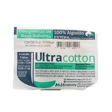 Compressa de Gaze  9 Fios Estéril - Ultracotton