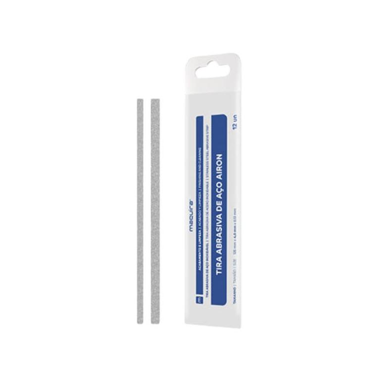 Tira de Lixa de Aço Airon 4mm - Maquira