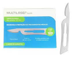 Lâmina de bisturi Nº 15C  - Multilaser