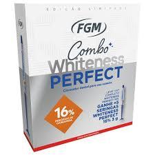 Kit Clareador Whiteness Perfect 16% GANHE + 5 Seringas - FGM