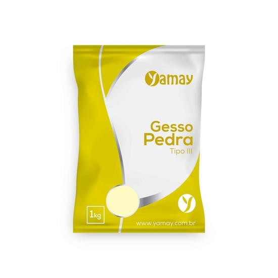 Gesso Pedra Tipo III Amarelo  - Yamay
