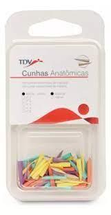 Cunha Anatômica de Madeira Sortidas- 100uns -TDV