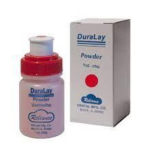 Resina Acrílica Duralay em Pó Vermelho - Reliance