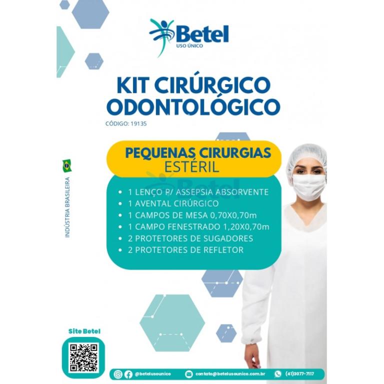 Kit Cirúrgico Gr30 Pequenas Cirurgias - Betel