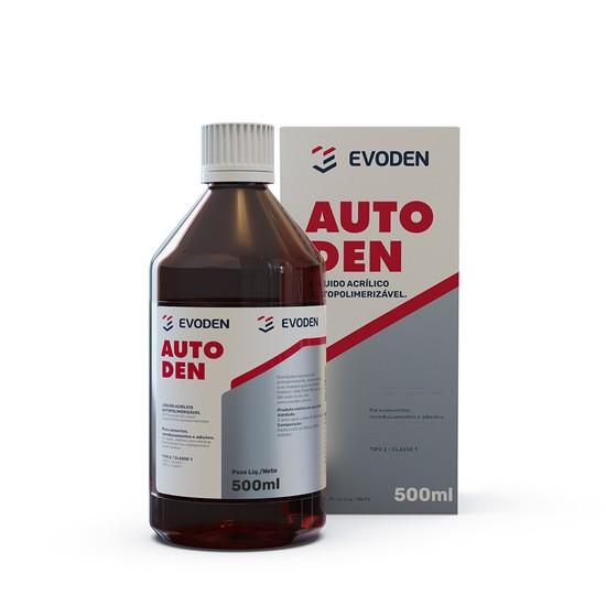 Resina Acrílica Autopolimerizável Autoden Líquido 500ml - Evoden