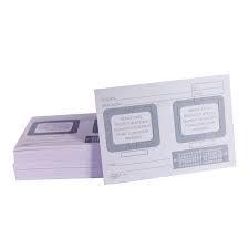 Ficha para Raio X 2 Furos - Preven