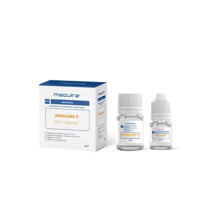 Kit Ionômero de Vidro Para Cimentação Ionglass C - Maquira