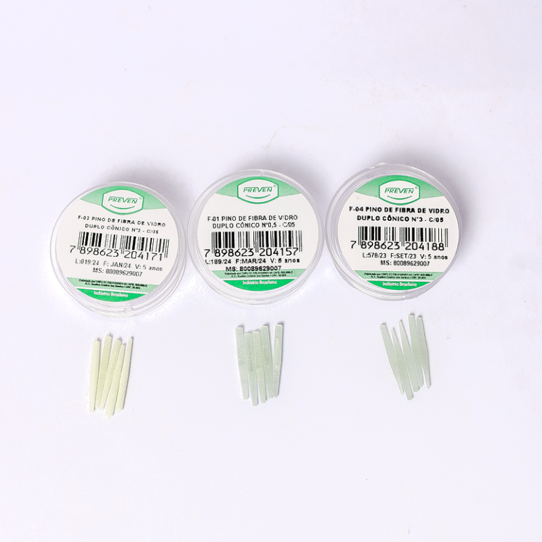 Pino de Fibra de Vidro Duplo Cônico Nº 2 - Preven