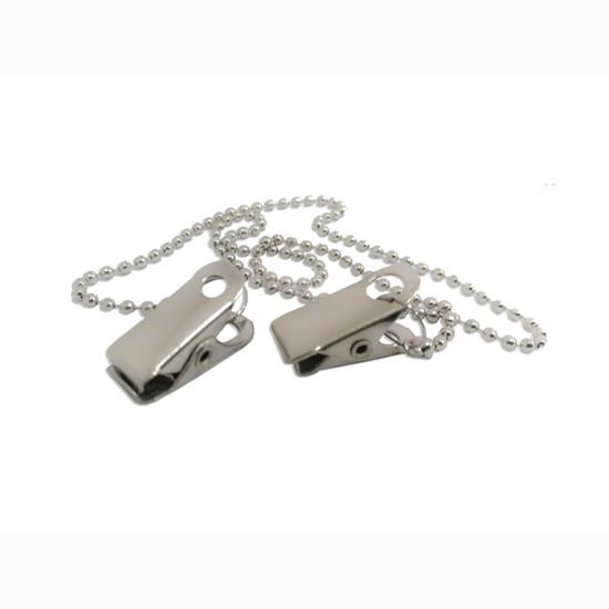 PRENDEDOR DE GUARDANAPO JACARE - DOURADO - PREVEN