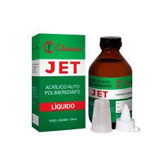Resina Acrílica Autopolimerizável Jet Líquido 60ml - Clássico
