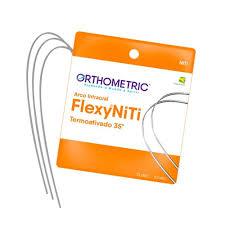 Arco Termoativado Flexy NiTi Thermal 35° Redondo 014 Superior - Orthometric