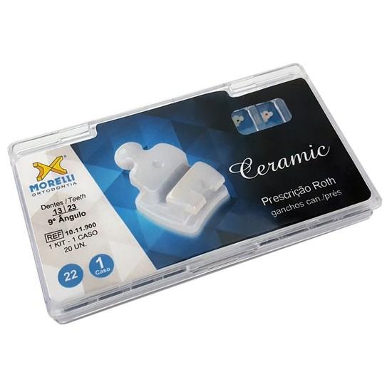 Kit de Bráquetes 01 caso Roth Ceramic 022 Gancho Can./Prés  10.11.900 - Morelli