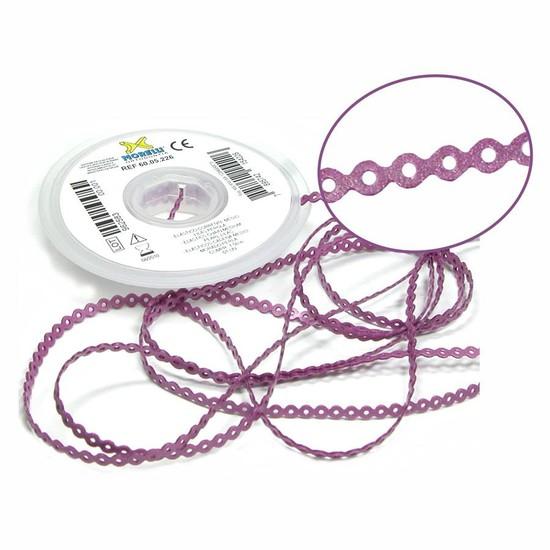 Elástico Corrente Médio Rosa Pérola - Morelli