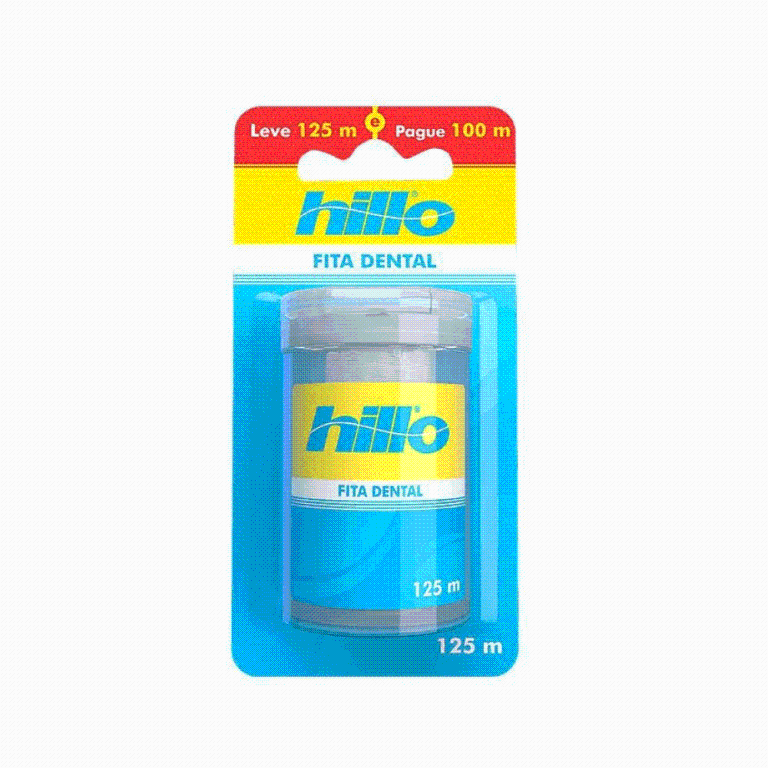 Fita Dental Encerada LV 125m - HILLO