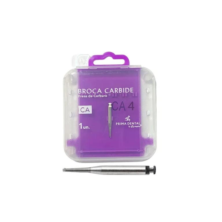Broca Carbide Esférica CA Nº 4 22mm - Prima Dental by Angelus