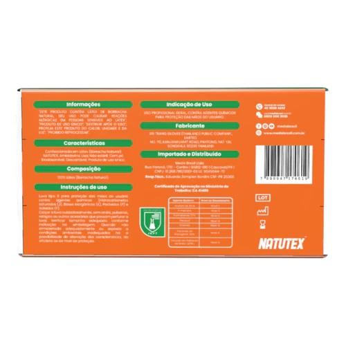 LUVA LATEX NAO SAUDE C/PO TAM P 100UN PROFISSIONAL