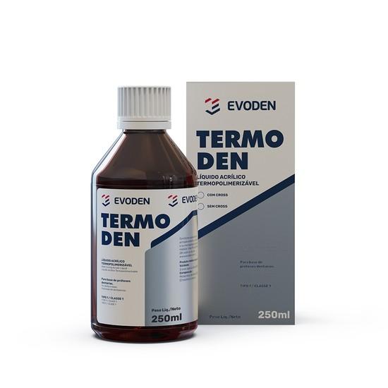 Resina Acrílica Termoden Líquido Com Crosslink 120 ml - EVODEN