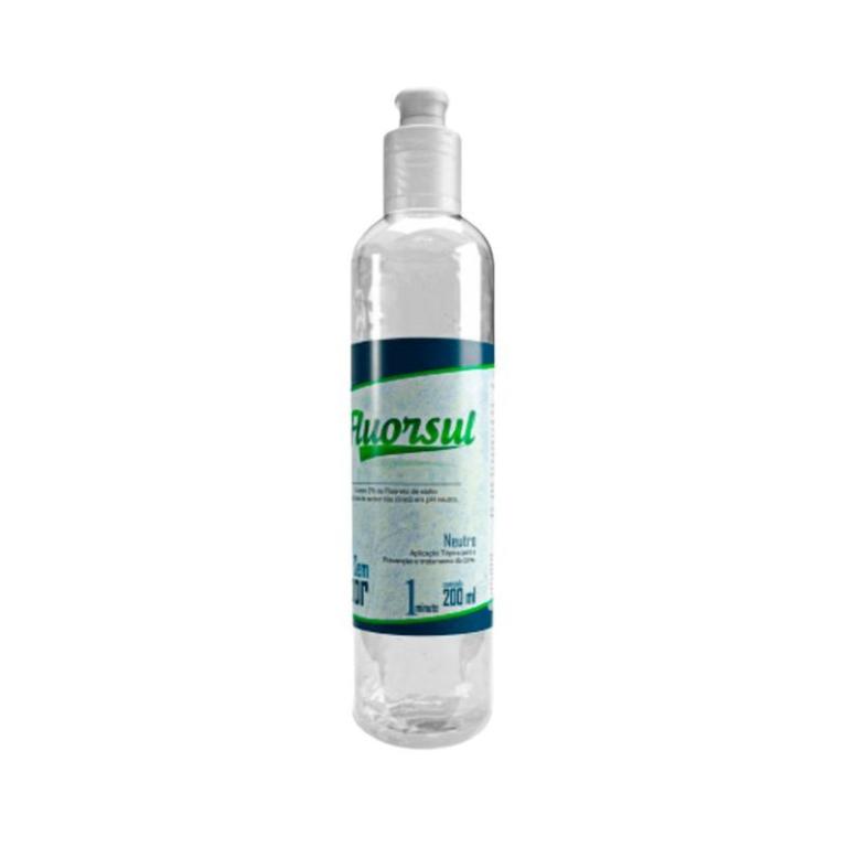 Fluorsul Gel Neutro 2% 200ml Sem Sabor - Iodontosul