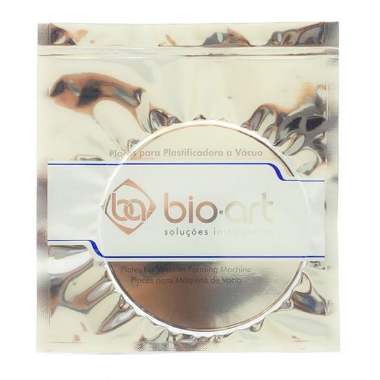 Placa cristal redonda 2,0mm - BIO.ART