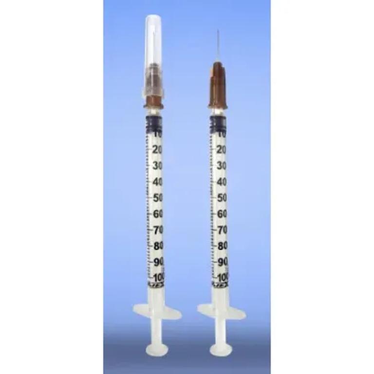 Seringa descartavel insulina (toxina botulinica) 1ml com agulha slip 12,7 x 0,33mm 29G