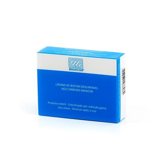 Lâmina Bisturi Nº 15C - Maxicor