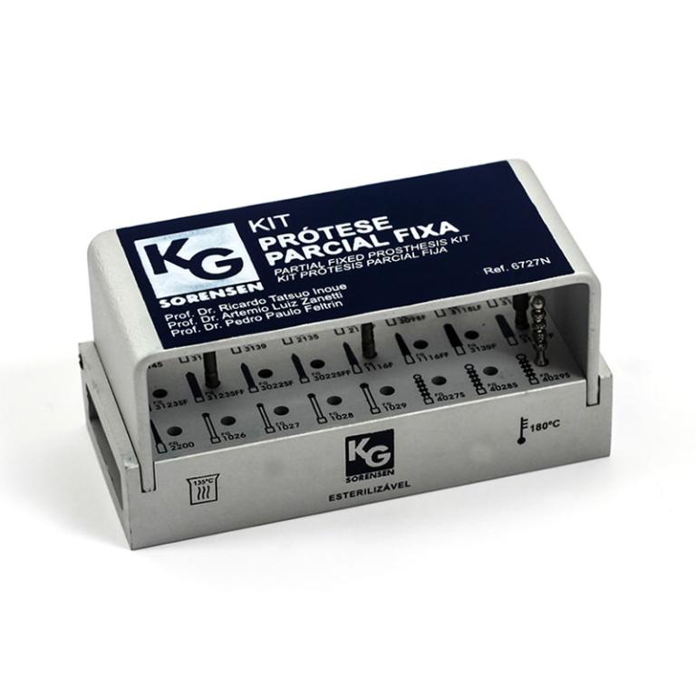 Kit de Pontas Diamantadas para Protese Parcial Fixa 6727N FG - KG Sorensen