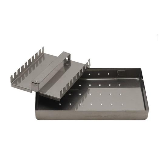 Estojo de Inox para Periodontia Perfurado  20 x 14 x 3 cm - Fava