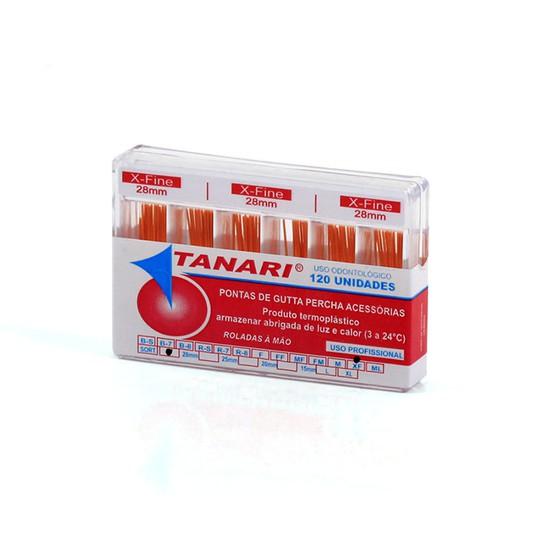 Guta Percha Acessória XF (R7) 28mm - Tanari