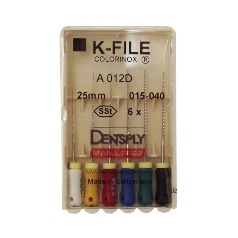 Lima K Maillefer 25mm  nº 15-40 - Dentsply