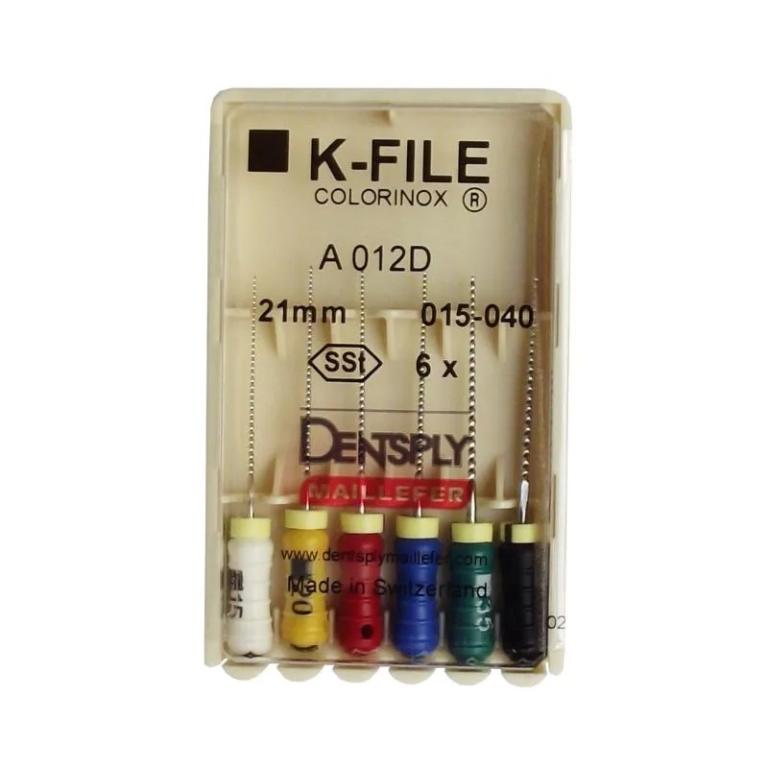 Lima Manual K Maillefer 21mm nº 15-40 - Dentsply