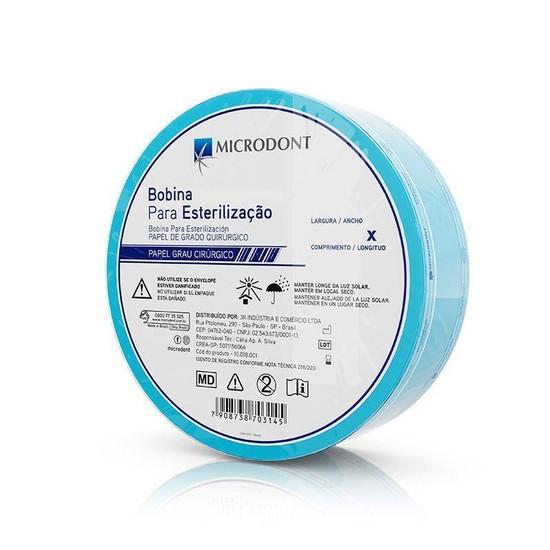 BOBINA DE ESTERILIZACAO 200mm X 100m - Microdont