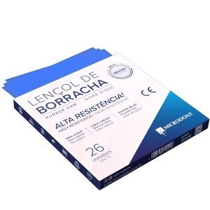 Lençol de Borracha Médio Neutro - Microdont