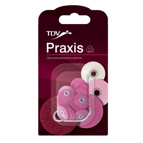 Disco de Lixa Praxis Refil 1/2 Média - TDV