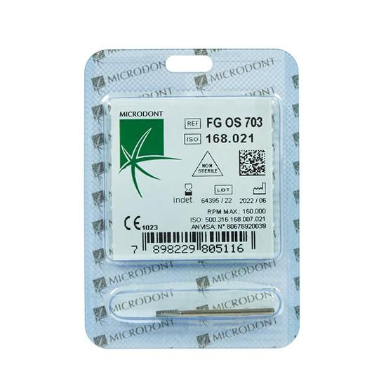 Broca Carbide Cirúrgica FG 25mm OS 703 – Microdont