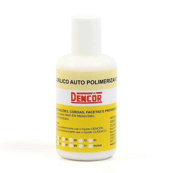 Resina Acrílica Dencôr em Pó Cor 62 - Clássico