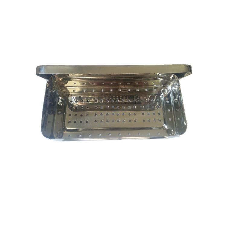 Estojo Inox Perfurado 26 x 12 x 6 cm - Golgran