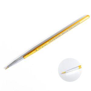 Pincel Pelo Sintético Dourado Nº1 - PREVEN