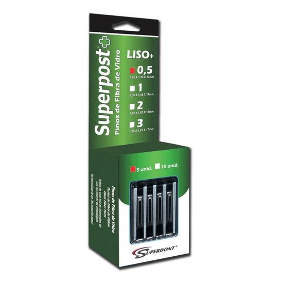 Pino de Fibra de Vidro Superpost+ Liso Nº 0,5 - Superdont