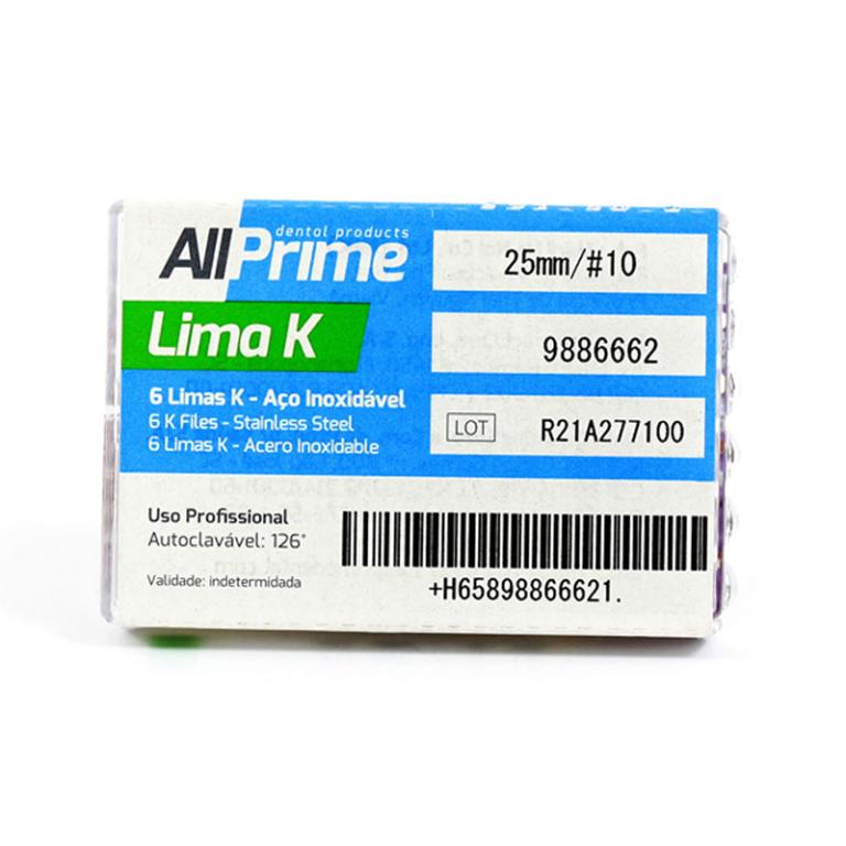 Lima K Série Especial Nº 10 25mm - AllPrime