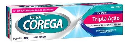 COREGA CREME ULTRA TRIPLA ACAO 40GR 1X40GR