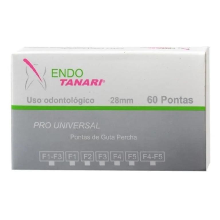 Cone de Guta Percha Pro Universal F1 - Tanari