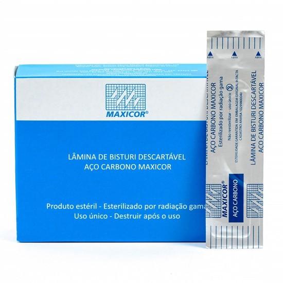 Lâmina Bisturi Nº 12 - Maxicor